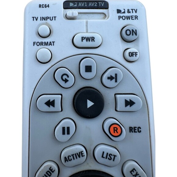 DIRECTV Remote Controls Lot of‎ 3 (1) RC64 (1) RC66X (1) RC66RX Not Tested - Picture 6 of 6